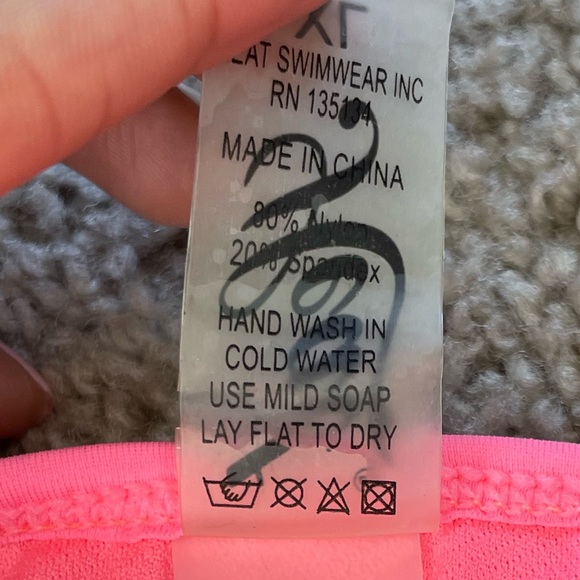 Pink Ruffled Swimsuit Bottom - Picture 7 of 7